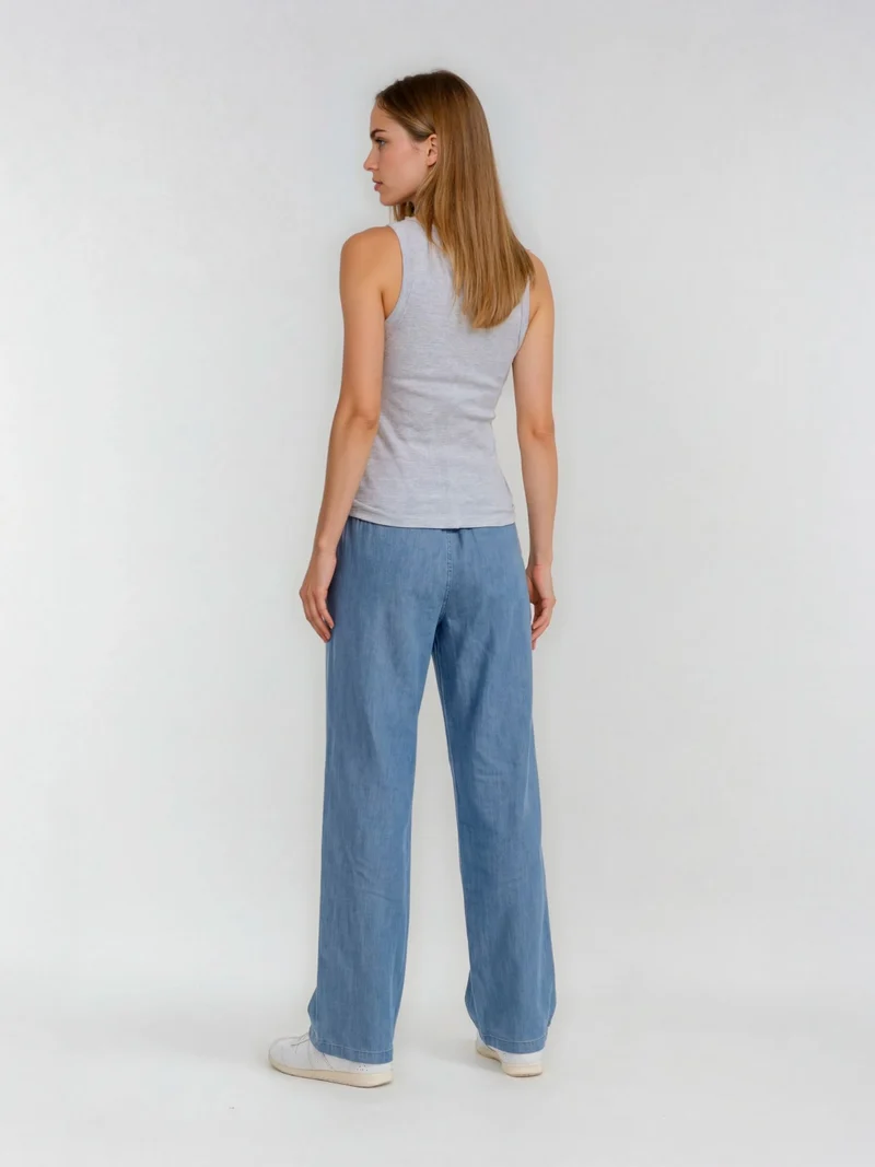 MAVI - PERA, Loose Fit, High-Waist, Mid Blue Lt. Denim