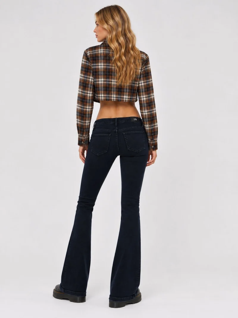 LTB - VALERIE, Bootcut, Low Waist Jeans, Camenta Wash