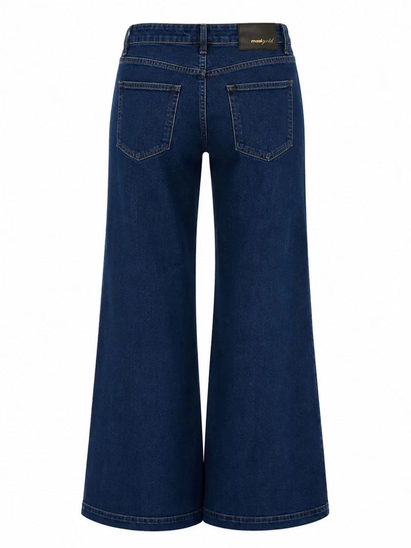 MAVI - Grace Utility, Mid-Waist, Relaxed Flare, Ink Gold Premium