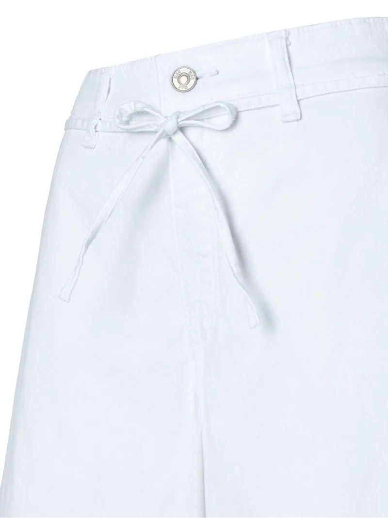 MAC - WENDY, Palazzo, Ultra Light Denim, High Waist, White Denim