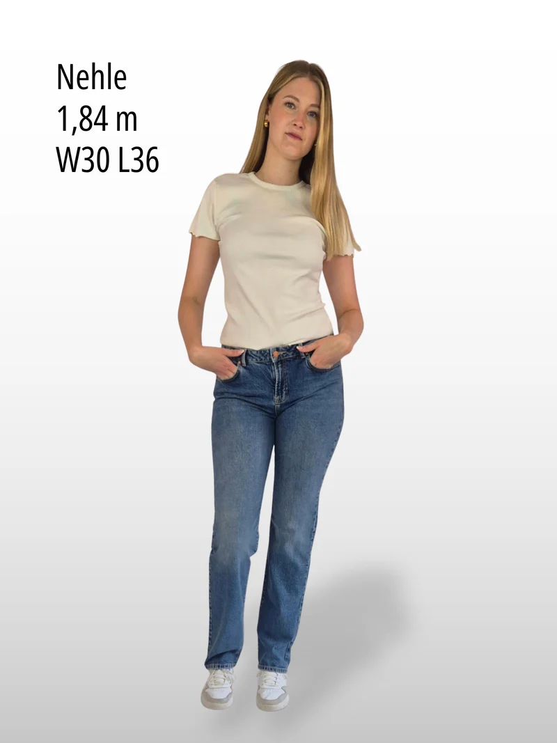 LTB - FALLON 300, Straight Fit, Mid-Waist, Miyana Wash