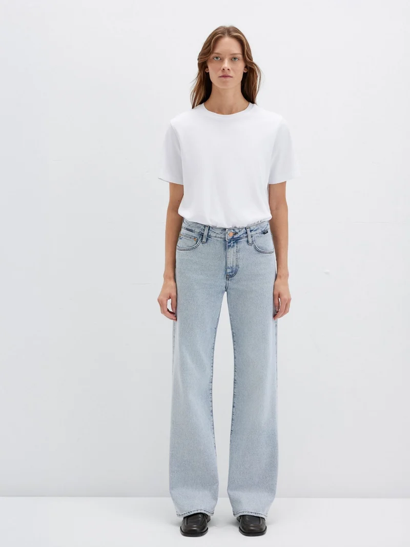 MAVI - IBIZA, Loose Straight, Mid-Waist, Light Blue 90´s