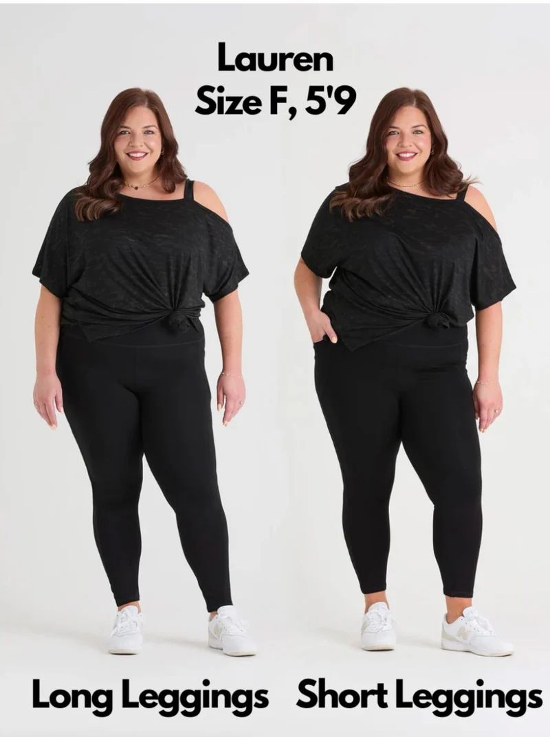 Squat Proof Leggings - Bone China