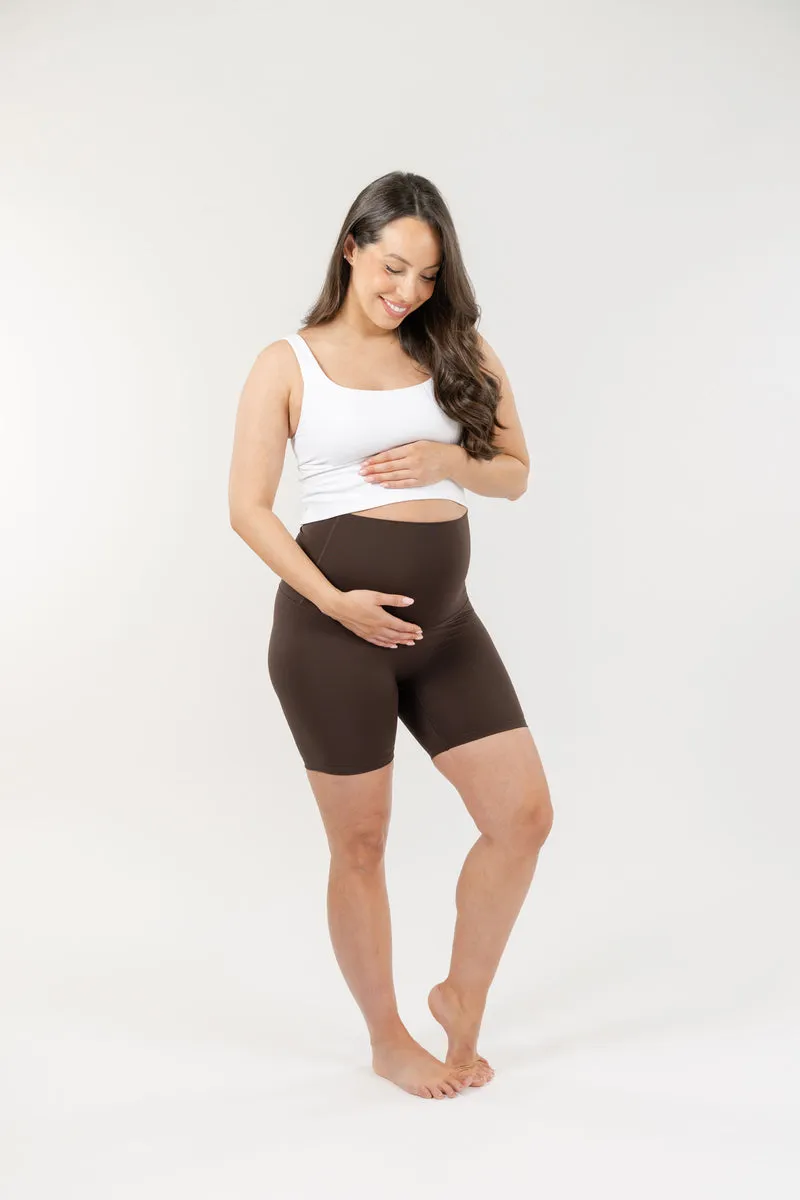Seamless Sculpt Shorts | Dark Chocolate