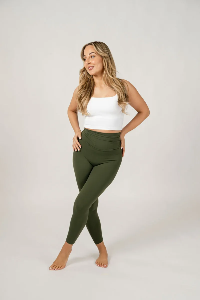 Seamless Luxe Leggings | Olive
