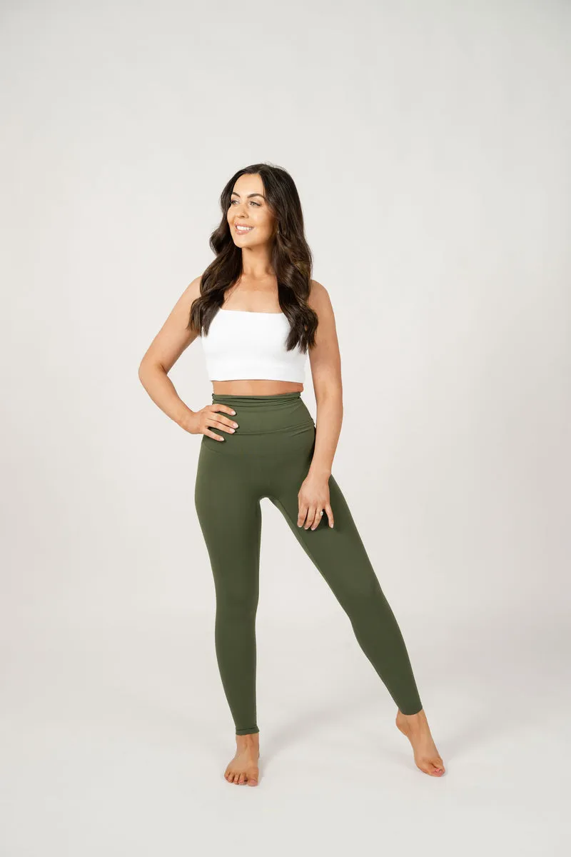 Seamless Luxe Leggings | Olive