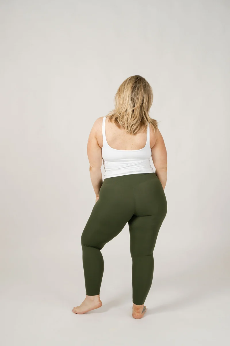 Seamless Luxe Leggings | Olive