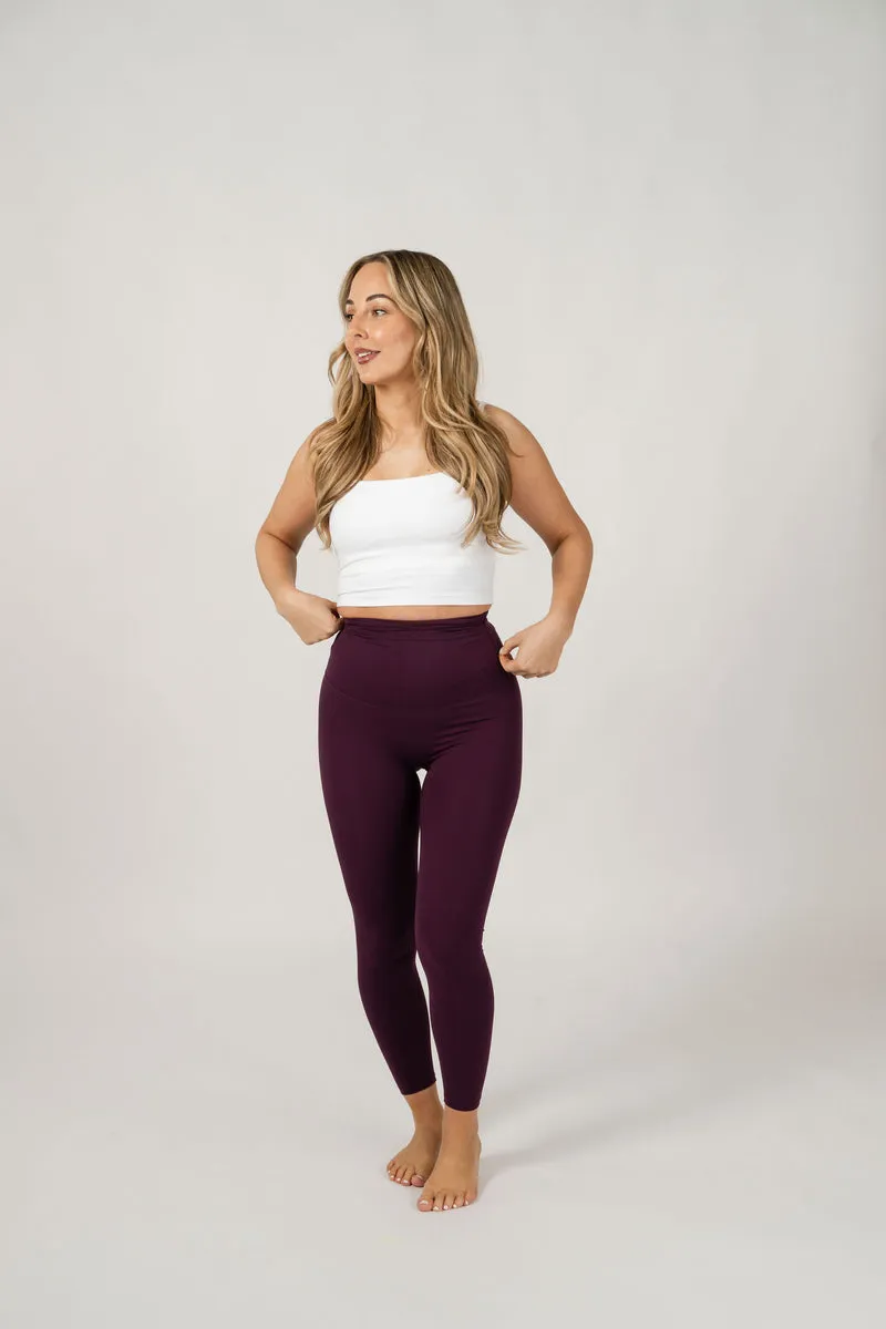 Seamless Luxe Leggings | Plum
