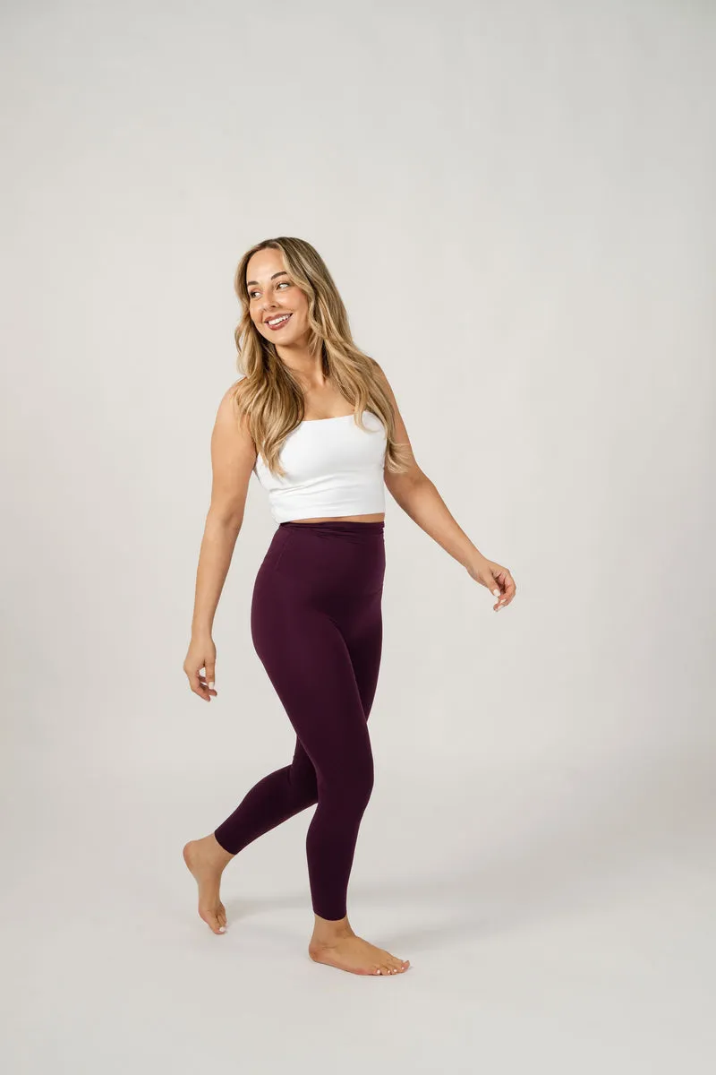 Seamless Luxe Leggings | Plum