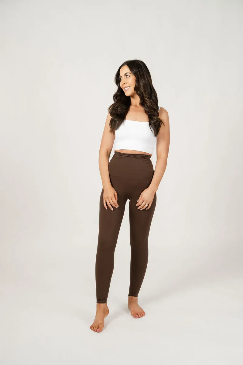 Seamless Luxe Leggings | Espresso