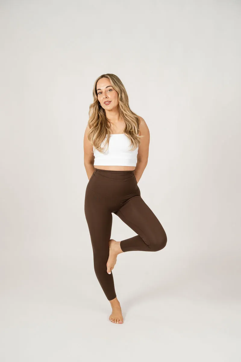 Seamless Luxe Leggings | Espresso