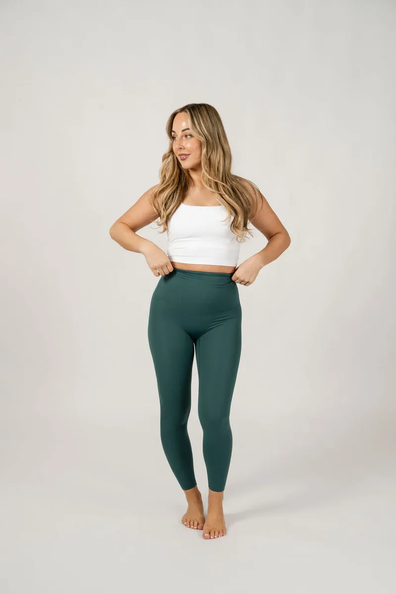 Seamless Luxe Leggings | Emerald Green