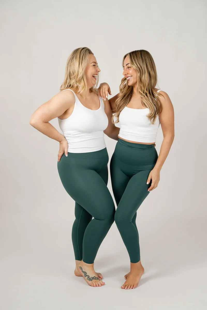 Seamless Luxe Leggings | Emerald Green