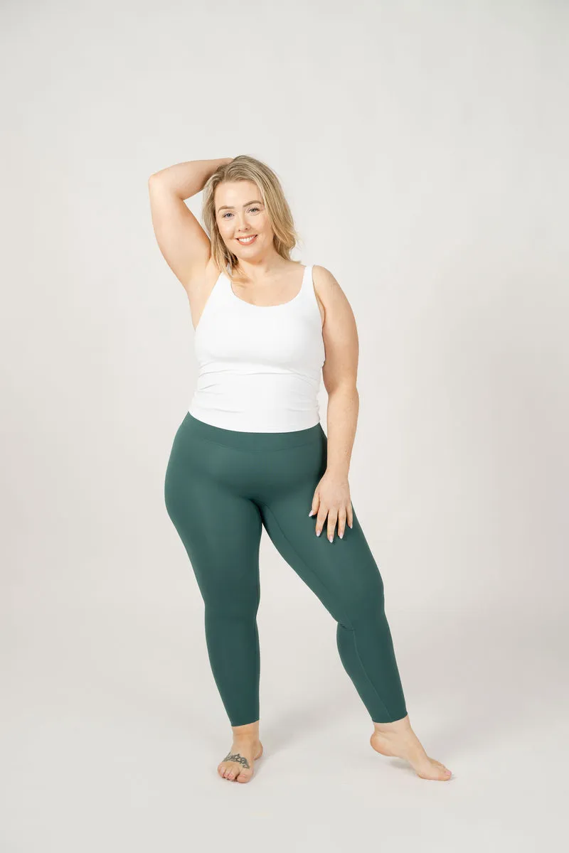 Seamless Luxe Leggings | Emerald Green