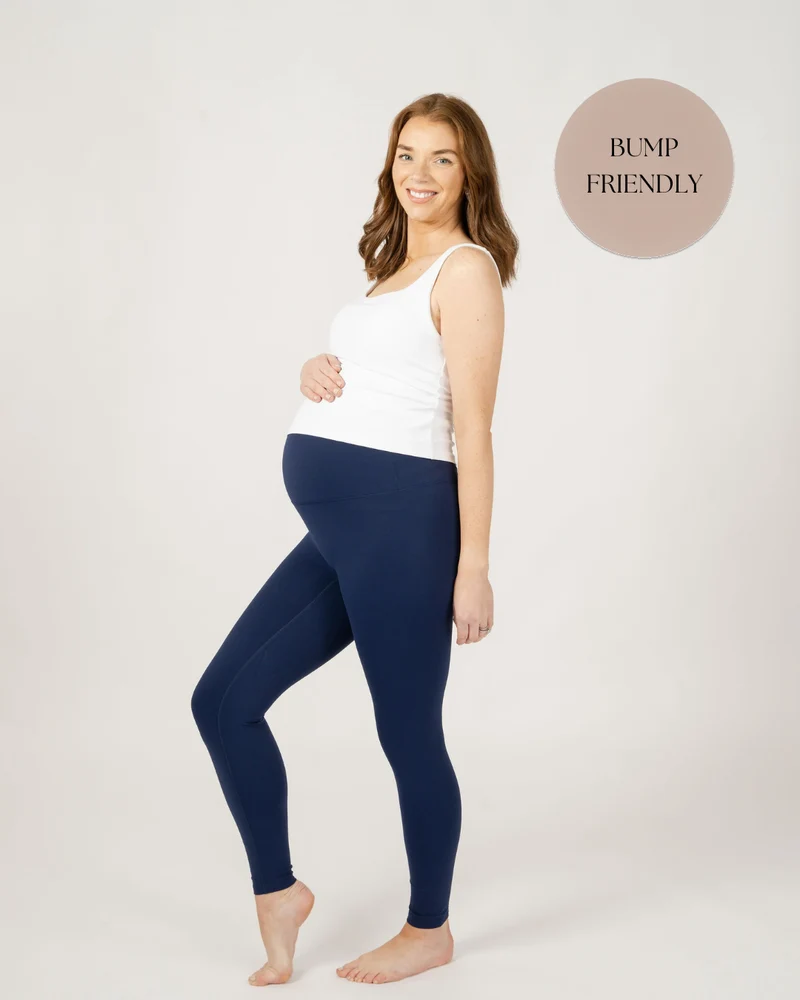 Seamless Luxe Leggings | French Navy