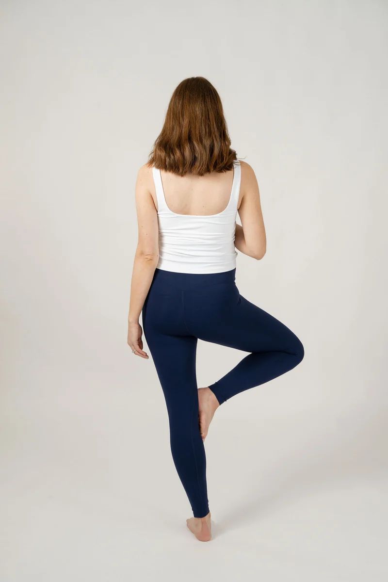 Seamless Luxe Leggings | French Navy
