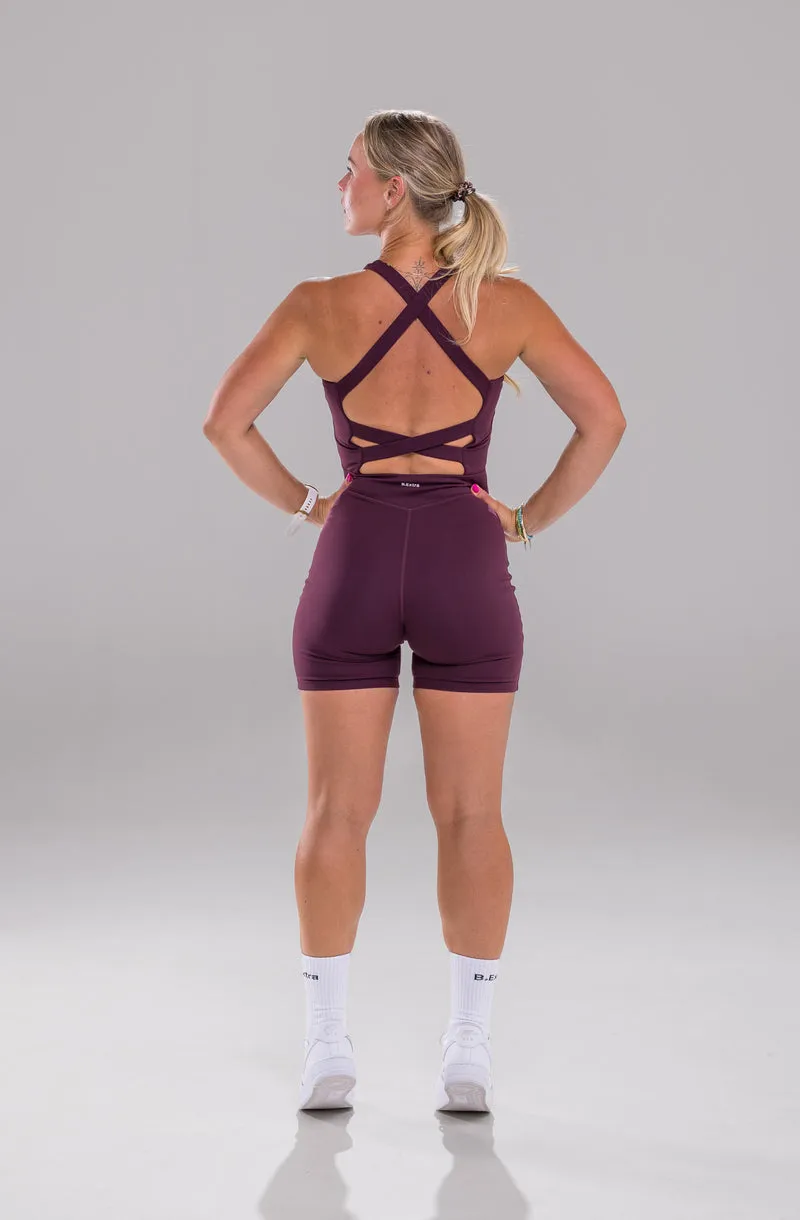 Élan Bodysuit - Cherry Lacquer