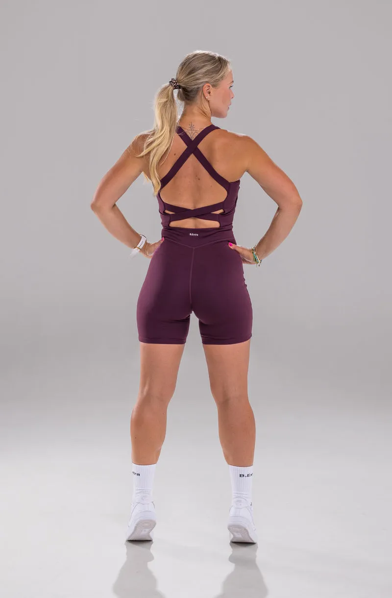 Élan Bodysuit - Cherry Lacquer