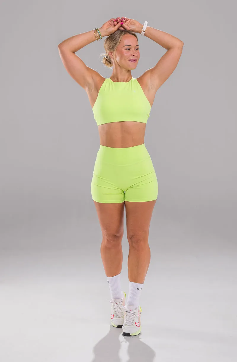Curve Sculpt Short - Hyper Lime