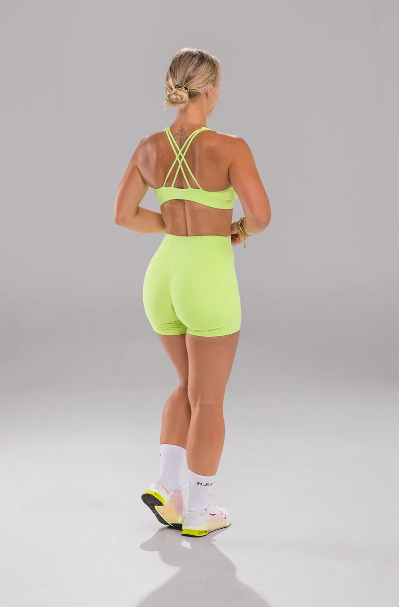 Curve Sculpt Short - Hyper Lime