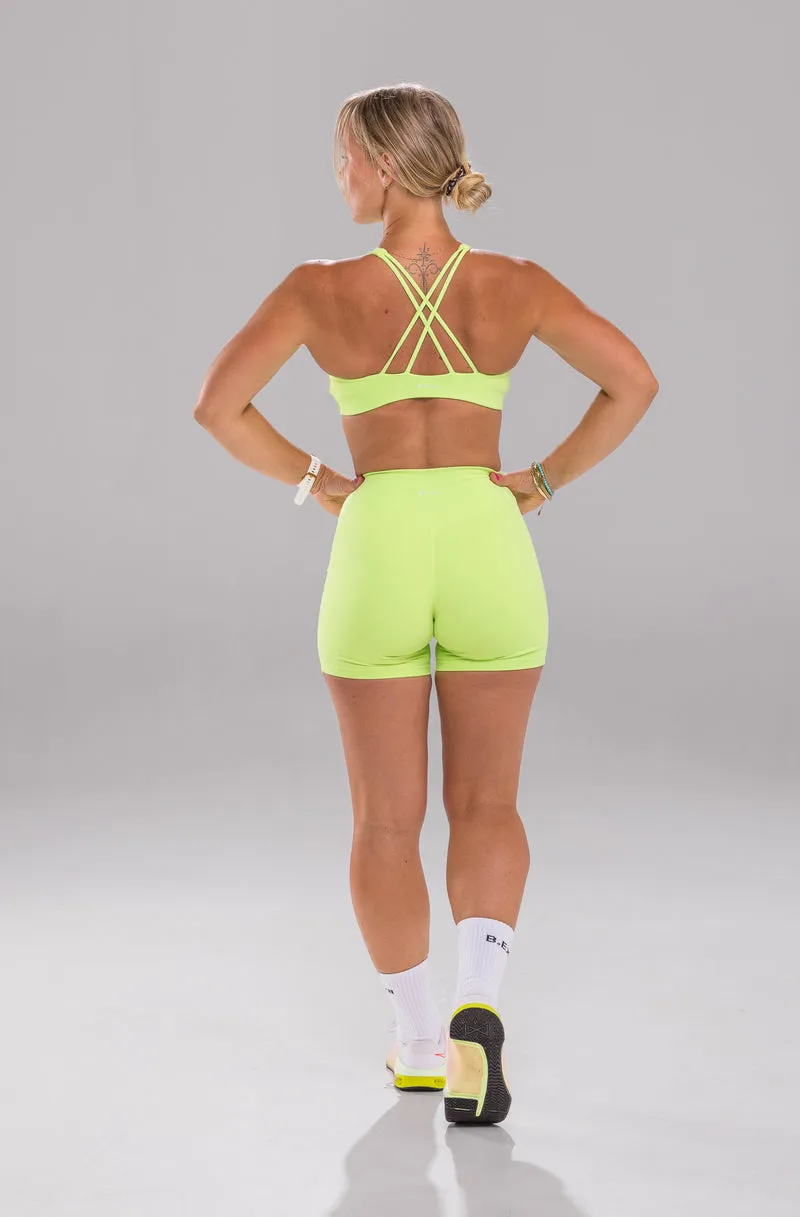 Curve Sculpt Short - Hyper Lime