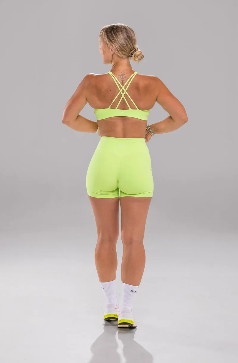 Curve Sculpt Short - Hyper Lime