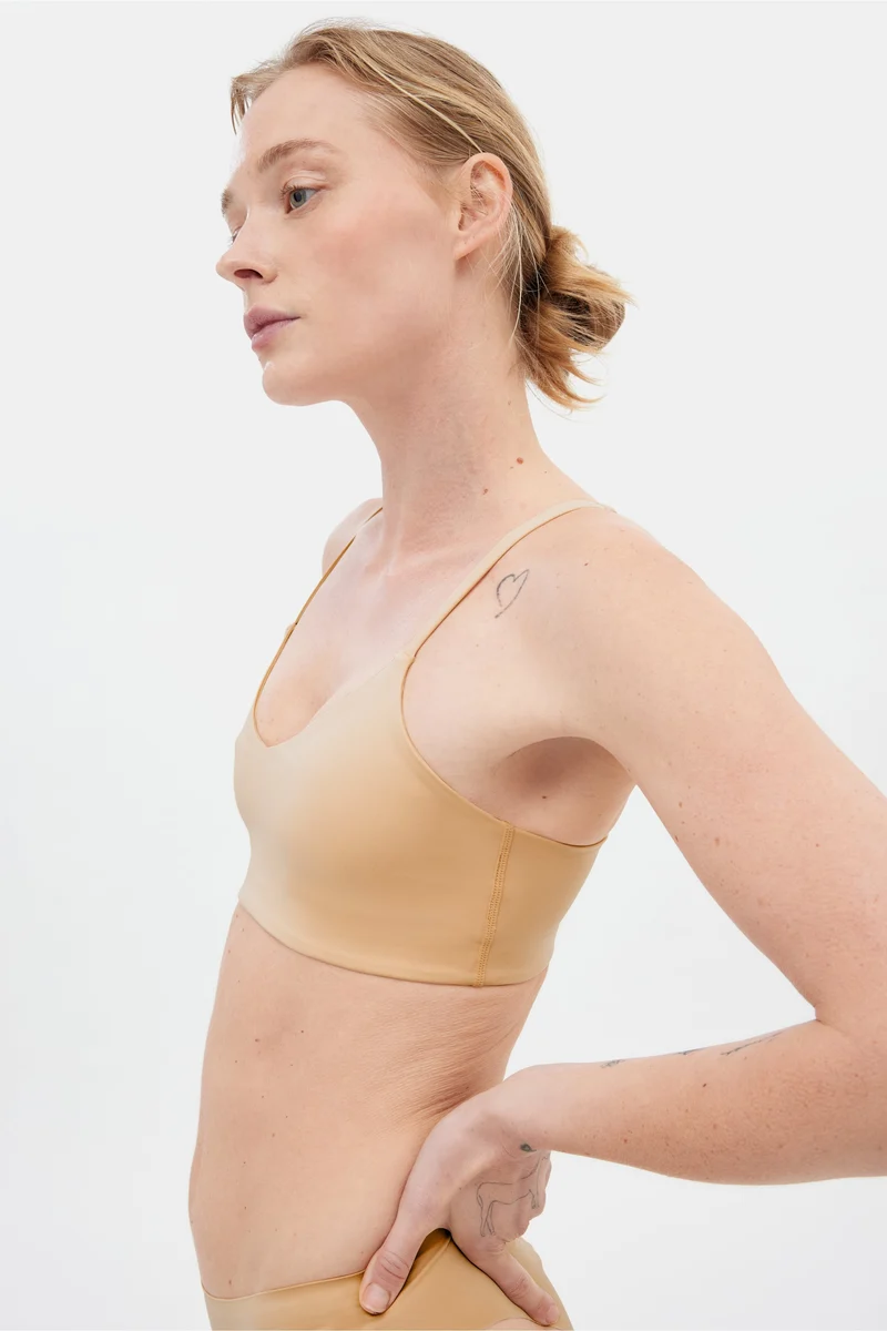 Brassière décolleté en V