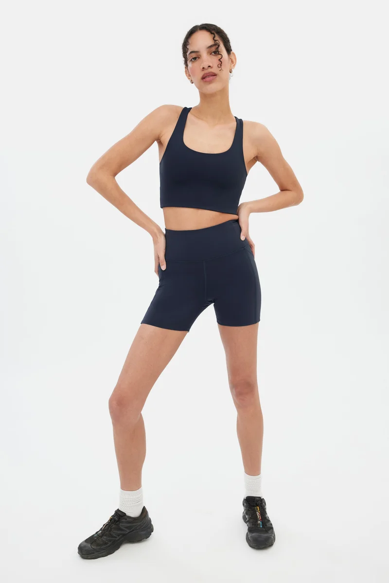Short de course compressif avec poches