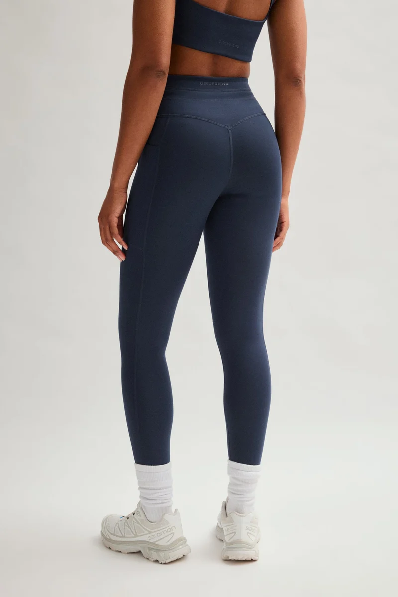 Legging Compressif à Cordon de Serrage et Poche