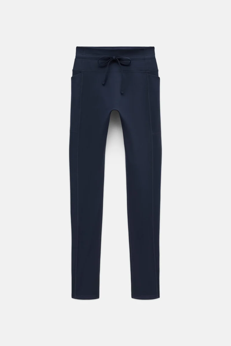 Legging Compressif à Cordon de Serrage et Poche