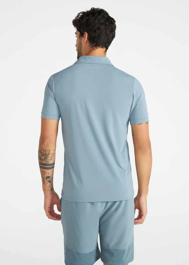 Polo Homem Slim Mesh