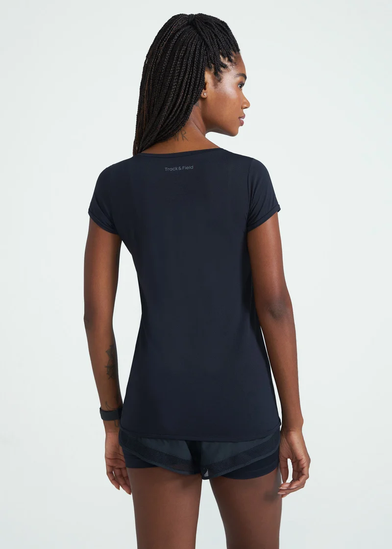 T-Shirt Mulher Manga Curta Thermodry U