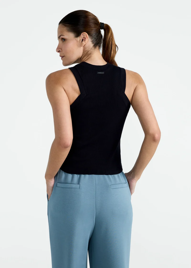 T-shirt sem manga Mulher Slim Cavada