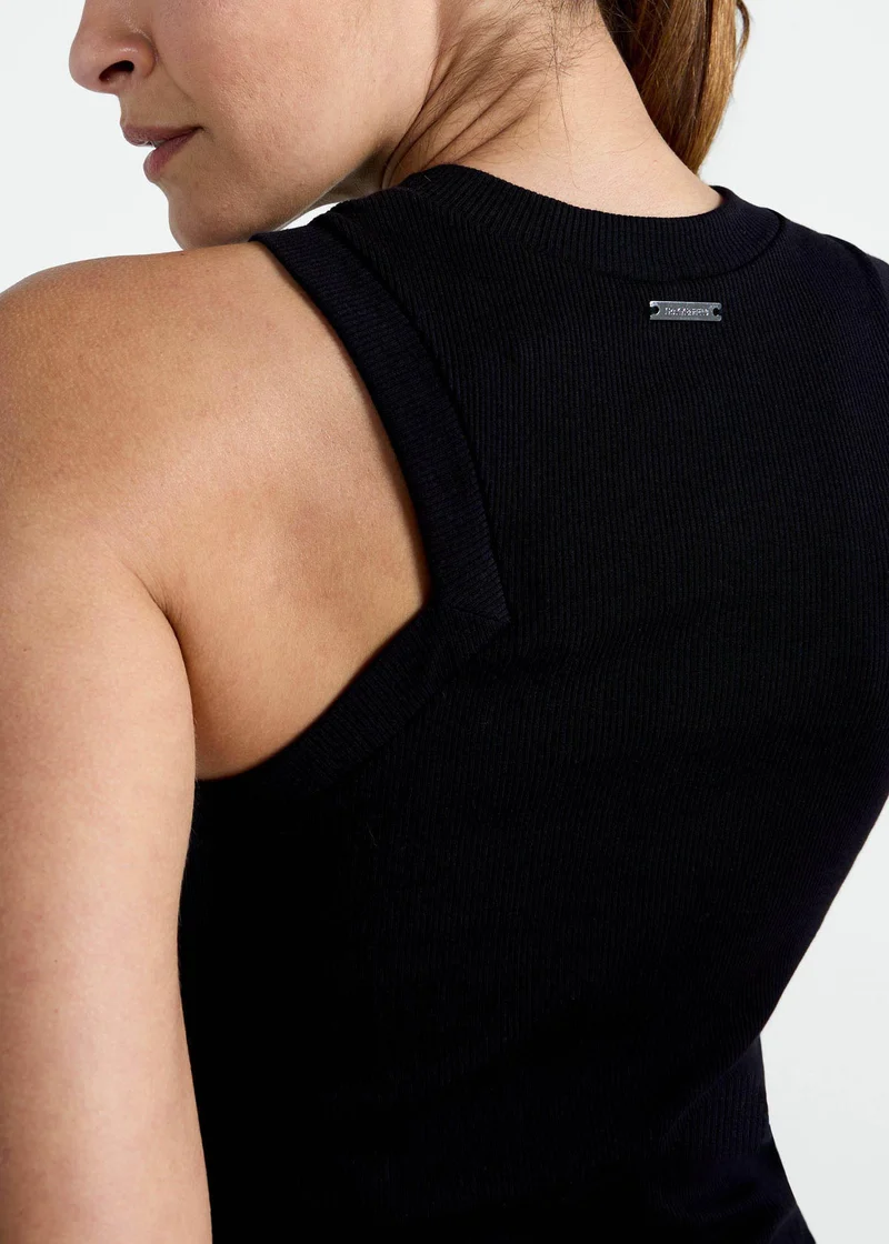 T-shirt sem manga Mulher Slim Cavada