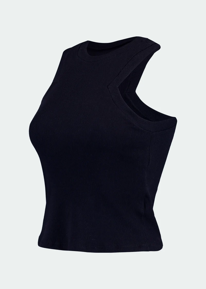 T-shirt sem manga Mulher Slim Cavada