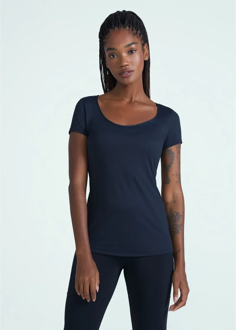 T-shirt Feminina Manga Curta Gota