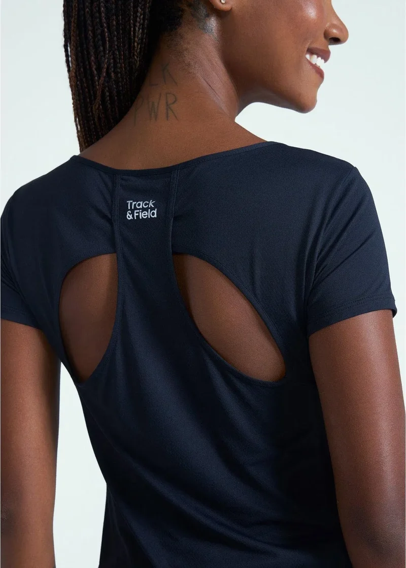 T-shirt Feminina Manga Curta Gota