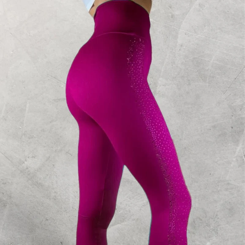LUXEIT DIAMOND™ MAGENTA HIGH-WAISTED LEGGINGS