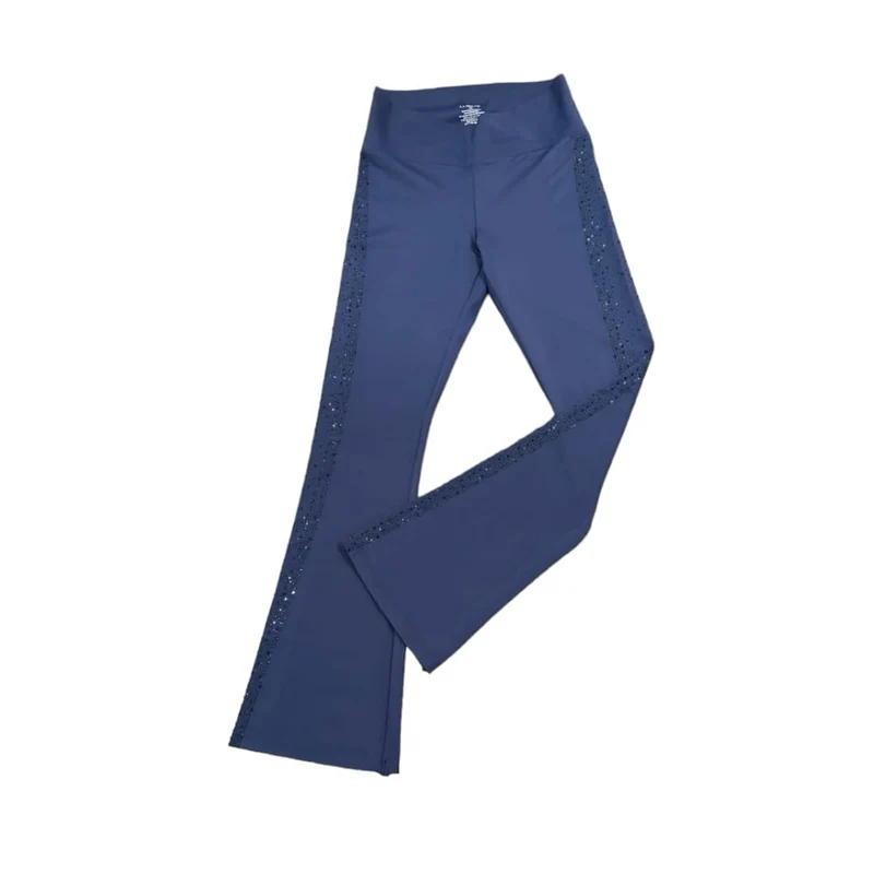 LUXEIT DIAMOND™ Navy Blue BootCut High-Waisted Leggings