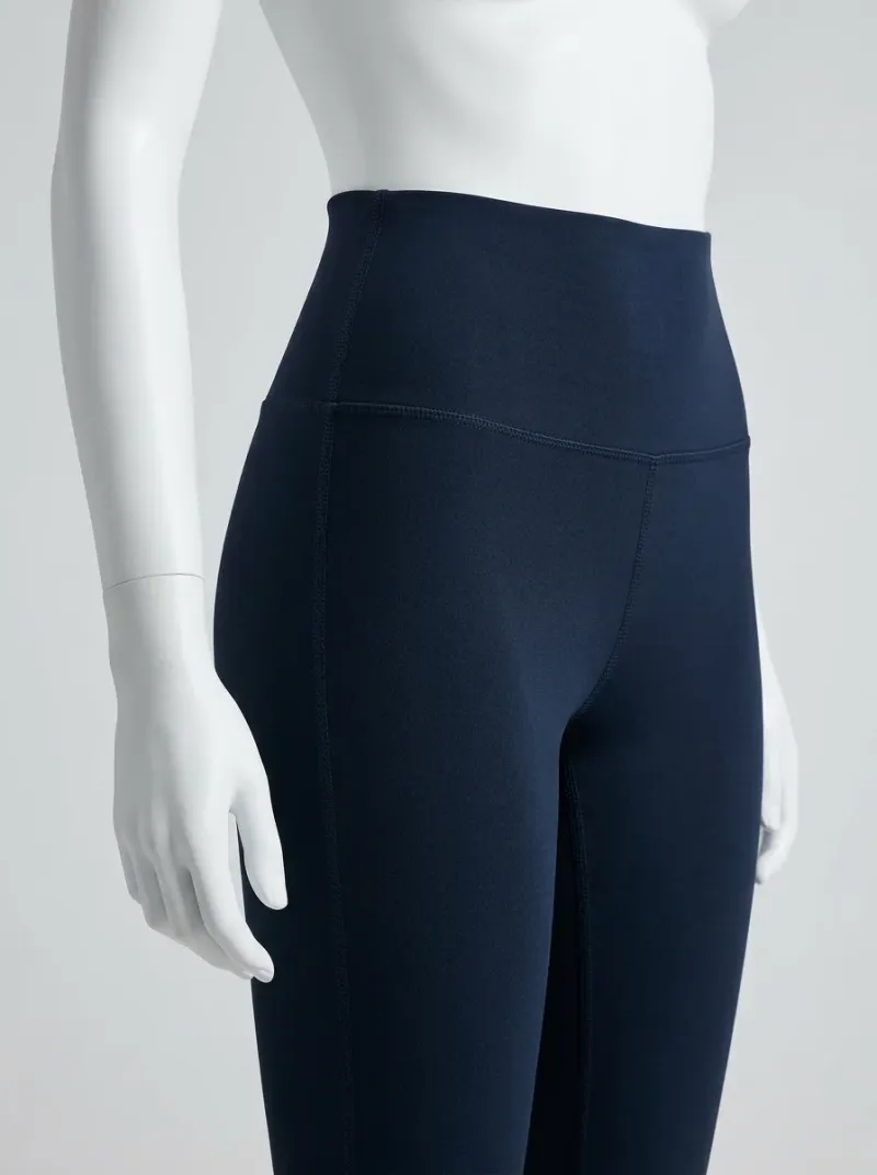 Legging taille haute amincissant nylon sport compression femme