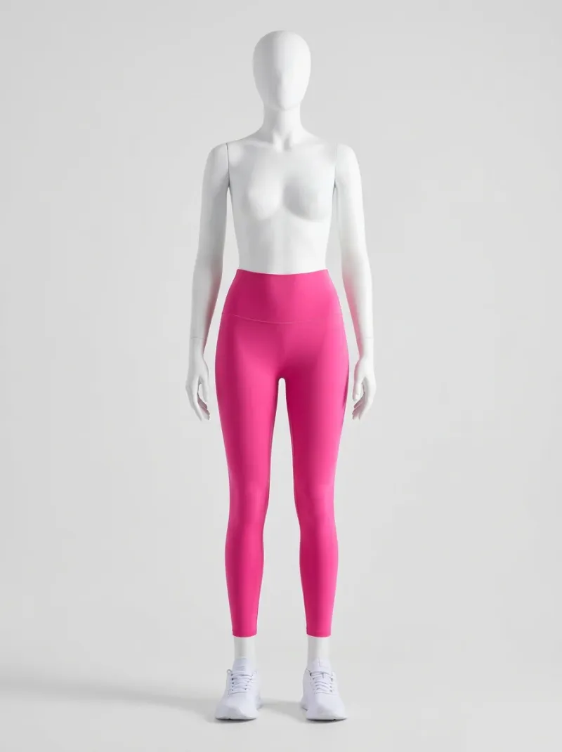 Legging taille haute amincissant nylon sport compression femme