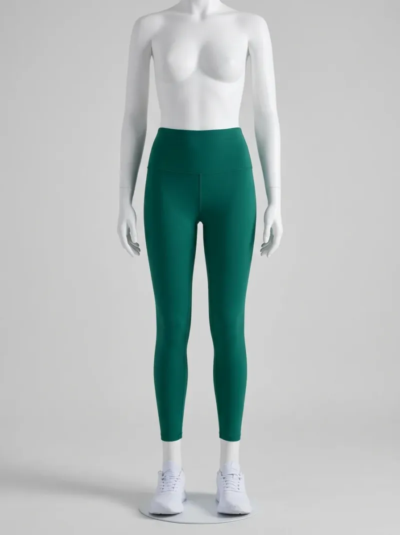 Legging taille haute amincissant nylon sport compression femme