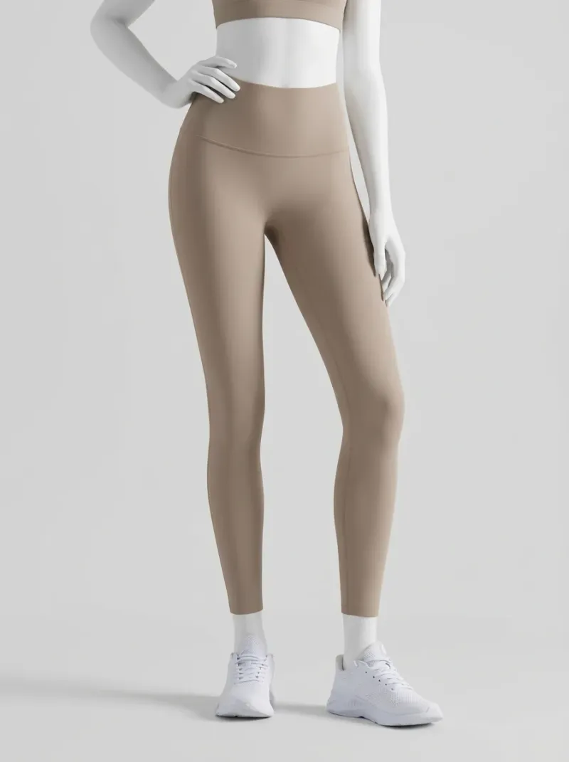 Legging taille haute amincissant nylon sport compression femme