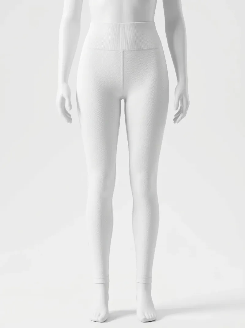 Legging taille haute nylon anti-cellulite gainant sport