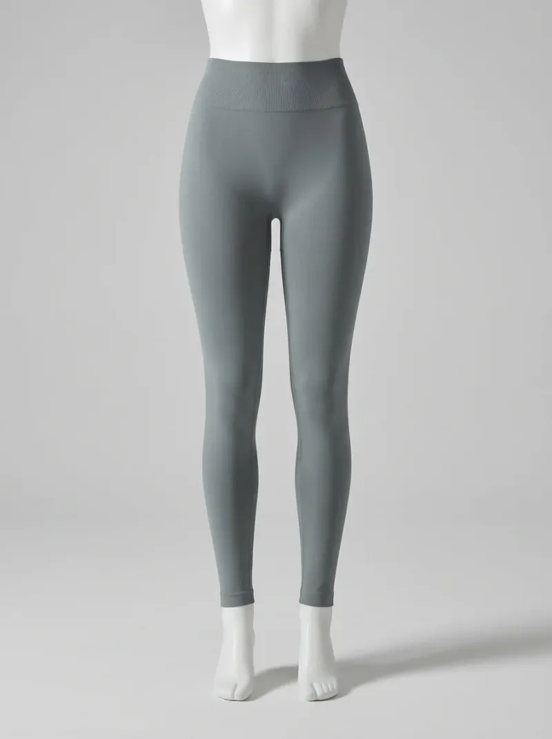 Legging taille haute nylon anti-cellulite gainant sport