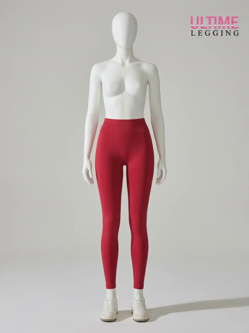 Legging taille haute nylon anti-cellulite gainant sport