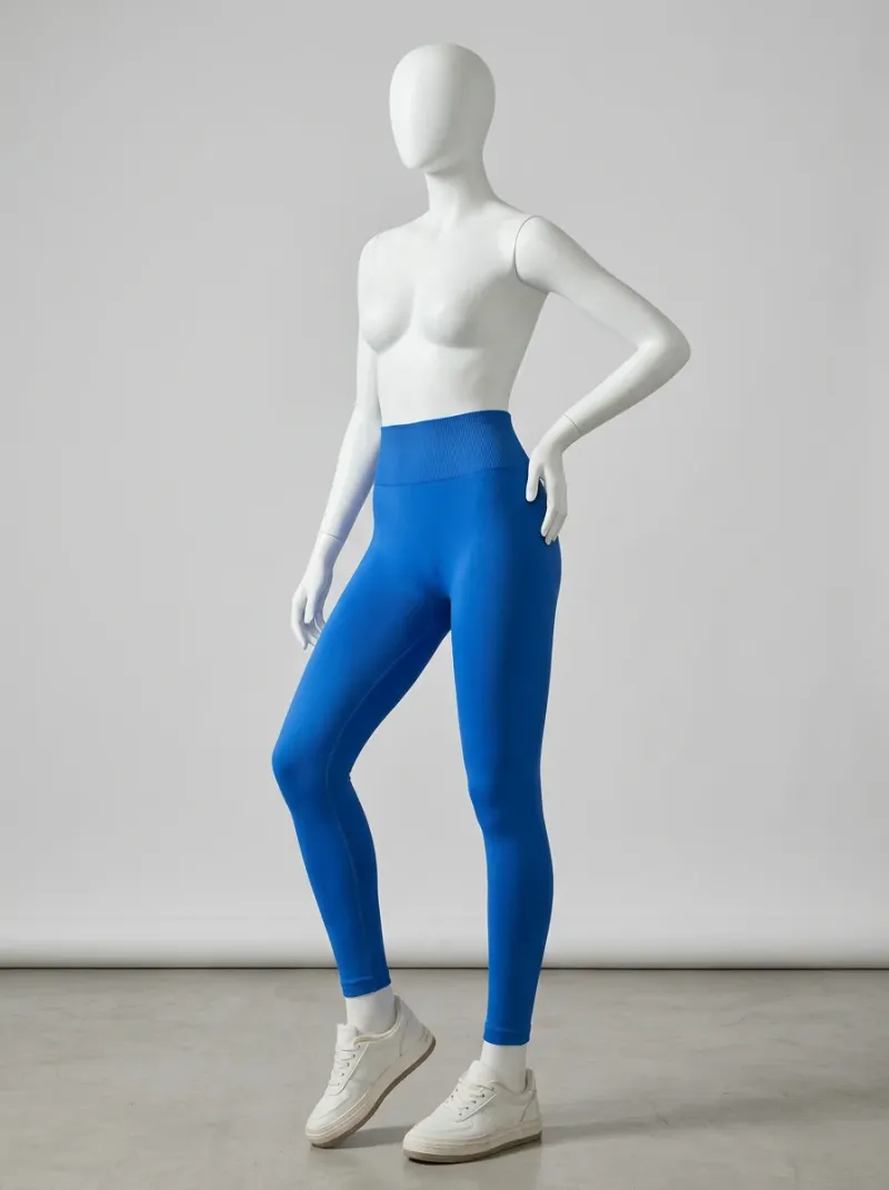 Legging taille haute nylon anti-cellulite gainant sport