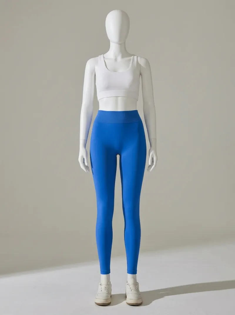 Legging taille haute nylon anti-cellulite gainant sport