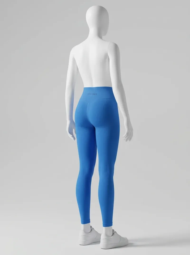 Legging taille haute nylon anti-cellulite gainant sport