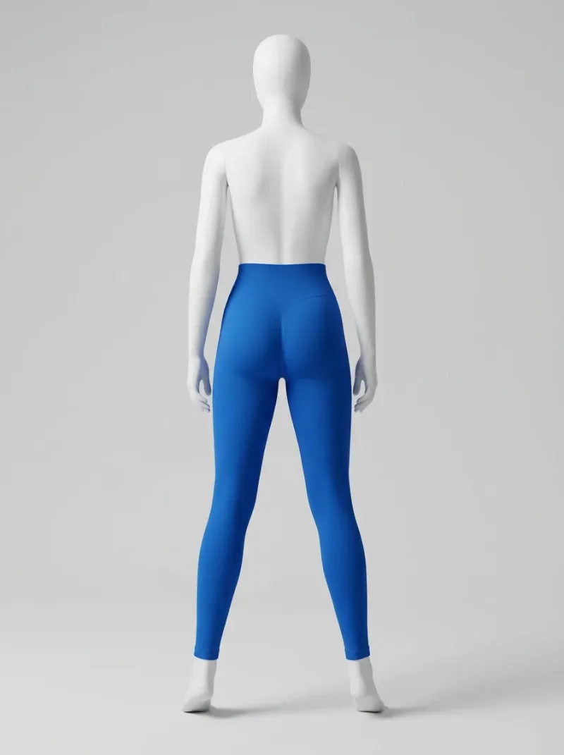 Legging taille haute nylon anti-cellulite gainant sport